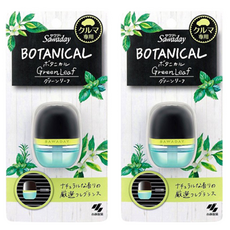 小林製藥 車用夾式芳香劑, Botanical Green Leaf, 6ml, 汽車專用, 薄荷, 2個