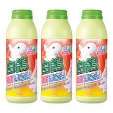白鴿 殺菌漂白素，生技酵素 強效分解，雙氧配方 無氯無味, 1kg, 3瓶