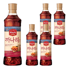 CJ 玉筋魚魚露，使用嚴選玉筋魚發酵製成的清爽魚露, 1kg, 5瓶
