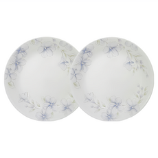 Corelle 康寧 餐具 紫花系列圓盤, 大號 26cm, 混合顏色, 2個