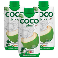 Cocopulus 100% 純椰子水 330毫升, 330ml, 3入