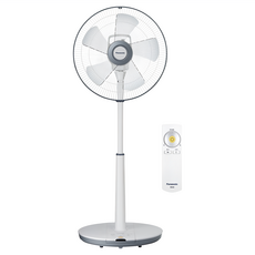 Panasonic 14吋五片扇葉ECO智能溫控微電腦DC立扇 附遙控器 可遙控, F-S14DMD