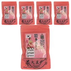倍氣韓庄 高麗蔘茶包 (5gX10入/組), 5g, 10個, 5袋