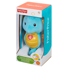 fisher-price 費雪 聲光安撫海馬, 藍色, 1盒