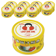 東和食品 HowMaMa 蕃茄汁鯖魚罐頭 平二號 黃罐, 230g, 12罐