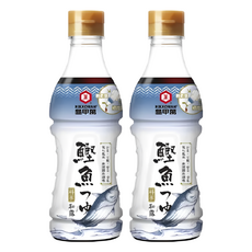 KIKKOMAN 龜甲萬 料亭和露柴魚, 日式風味醬油 鰹魚風味 擠壓瓶, 360ml, 2瓶