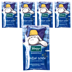 Kneipp 克奈圃 Schlaf schön 浴鹽, 幫助睡眠, 60g, 5包