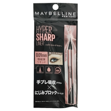 MAYBELLINE 媚比琳 超激細抗暈眼線液抗手震版 蜜桃棕色調 0.01mm極細筆, 蜜桃棕, 1支