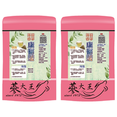 蔘大王 薄荷香茅康福茶包, 含薄荷、檸檬香茅、甘草, 3g, 2袋, 15包