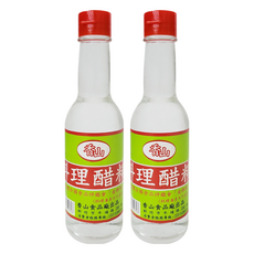 香山 料理醋精，40%以上酸度，240毫升，台灣原產, 240ml, 2瓶