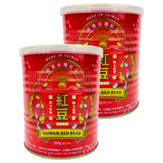 SHI SHIN 世鑫食品 特選台灣紅豆罐 900g, 2罐