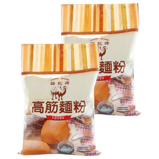 聯華製粉 駱駝牌 高筋麵粉, 1公斤, 無添加, 1kg, 2包
