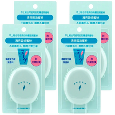 neuve 惹我 清爽吸油蜜粉, 特製粉撲 控油保濕 防曬 隔離紫外線 無香料, 4個