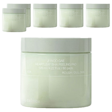 celimax BHA 魚腥草去角質淨膚棉片, 溫和去角質, 深層清潔, 鎮靜肌膚, 60片, 5罐