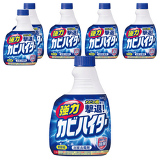 Kao 花王 Haiter 浴廁除霉漂潔清潔劑 更替瓶, 400ml, 6瓶