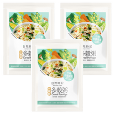 Nature Time 自然時記 一碗鮮 多穀粥 什錦田園蔬菜口味, 40g, 3包