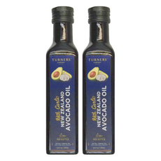 Turner's Harvest 紐西蘭初榨冷壓酪梨油 香蒜風味, 250毫升, 250ml, 2瓶