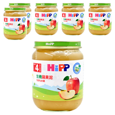 HiPP 喜寶 有機蘋果泥, 4個月以上寶寶適用, 100%水果, 125g