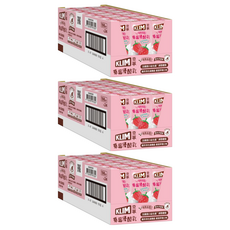 KLIM 克寧 草莓優酪乳198ml*72入, 益菌添加 助消化, 乳含量50%, 口感滑順, 198ml