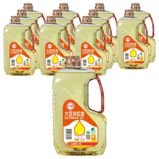 台糖 大豆沙拉油, 2公升, 100%純大豆釀造, 適合煎煮炒及製作沙拉, 2L, 12瓶