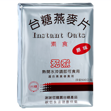 台糖燕麥片 - 香Q口感，澳洲燕麥，即沖即食，健康早餐, 500g, 1包