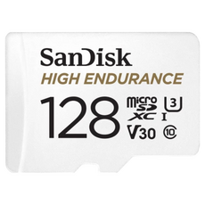 SanDisk 晟碟 高耐寫度microSD 記憶卡, 128GB, 1個