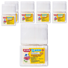 菲力家族 螺旋彩妝棉花棒, SGS檢驗合格, 無螢光劑, 200入, 200支, 6盒