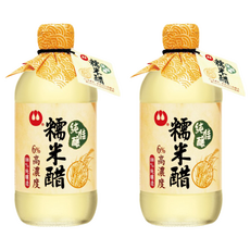 萬家香 純佳釀糯米醋 6%高濃度 450毫升 100%純釀造, 450ml, 2瓶