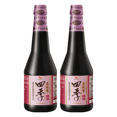 統一四季高純釀釀造醬油，不添加防腐劑, 870ml, 2瓶