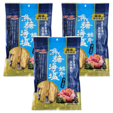 珍珍 焦糖海鹽鱈魚片, 嚴選海洋魚漿, 魚漿精製真材實料, 60g, 3包