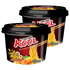 CUNG DINH KOOL 鹹蛋黃乾拌碗麵，原味鹹香，方便美味, 2入