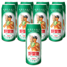 好聖地 100%純天然椰子水, 泰國原產進口, 520ml, 9罐