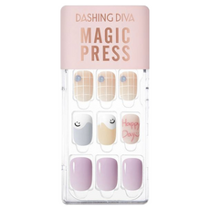 DASHING DIVA 薄型美甲片 快樂小日子 美甲貼片, 1盒