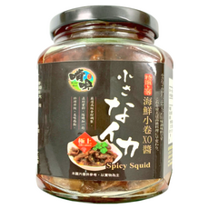 啃唄 海鮮小卷干貝XO醬, 特選等級, 極品調味料, 350g, 1罐