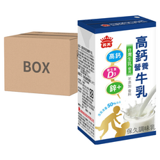 義美 高鈣營養牛乳, 125ml, 120入