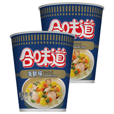 CUP NOODLE 合味道 海鮮味杯麵, 2入