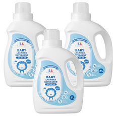 BUSYANGEL 舒適的幼兒洗衣粉，2L, 3入