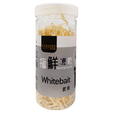 PARMIR 帕米爾 極鮮凍乾 銀魚, Natural Fresh Freeze Dried, Whitebait, 15g, 1罐