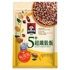 QUAKER 桂格 5+超纖穀飯, 1kg, 6包
