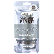 Schick 舒適牌 FIRST TOKYO 第一把刮鬍刀 + 刀頭, 冰霧灰，安全舒適，初學者適用, 1組