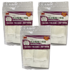 3M 不沾黏傷口棉墊 6入, 6包, 3袋