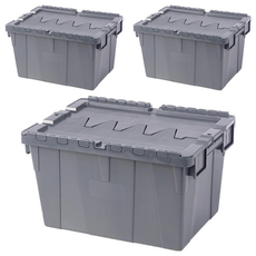KEYWAY 聯府 3號物流箱 50L, 灰色, 3個