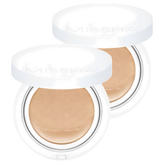 MISSHA 高保濕氣墊粉餅 23, SPF50+/PA+++, No23, 2個