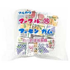 MARUKAWA 丸川 彩球泡泡糖, 獨立單包裝方便攜帶, 119g, 1袋