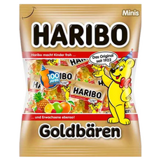 HARIBO 金熊Q軟糖分享包, 德國銷售第一品牌, 不添加人工色素, 口感Q彈, 小袋包裝, 250g, 1袋