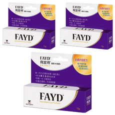 FAYD 飛宜得 凝膠, 專業淡疤配方, 有效軟化淡化疤痕, 3條