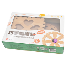 信誼 巧手編織器 形狀篇 增進動作技巧的創作玩具, 1盒