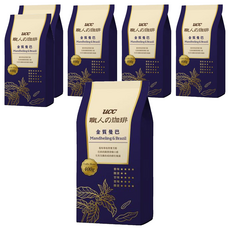 ucc 職人的珈琲 金質曼巴咖啡豆, 咖啡豆(無研磨), 400g, 6包