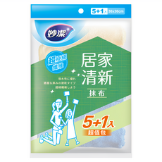 妙潔 居家清新抹布超值包 6個, 1包