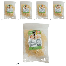 茂喜食品 特級白木耳, 進口嚴選 無農藥殘留 無添加防腐劑及色素 工廠通過HACCP及ISO22000認證, 75g, 5包